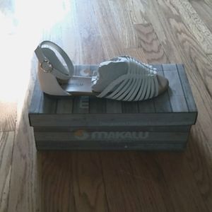 Brand New women's white sandals